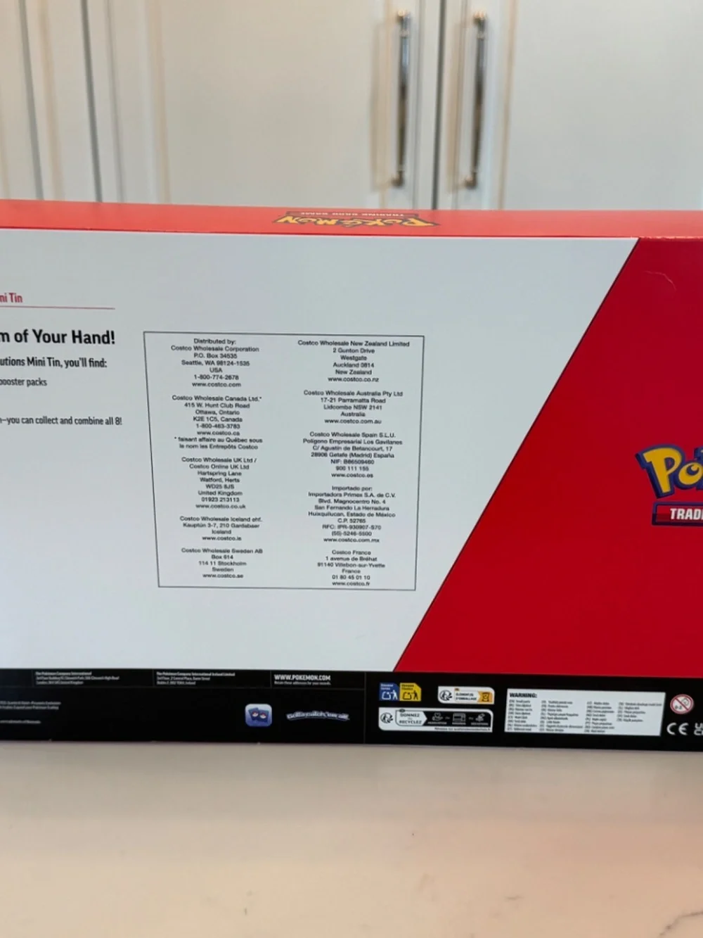 Pokemon TCG:Scarlet & Violet Prismatic Evolutions 8 pk mini tins NIB